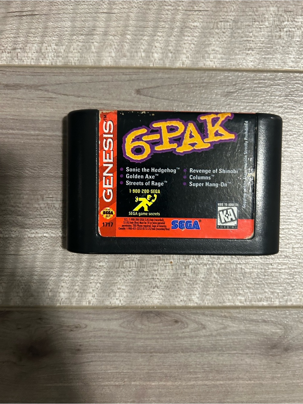 Sega Genesis 6-PAK